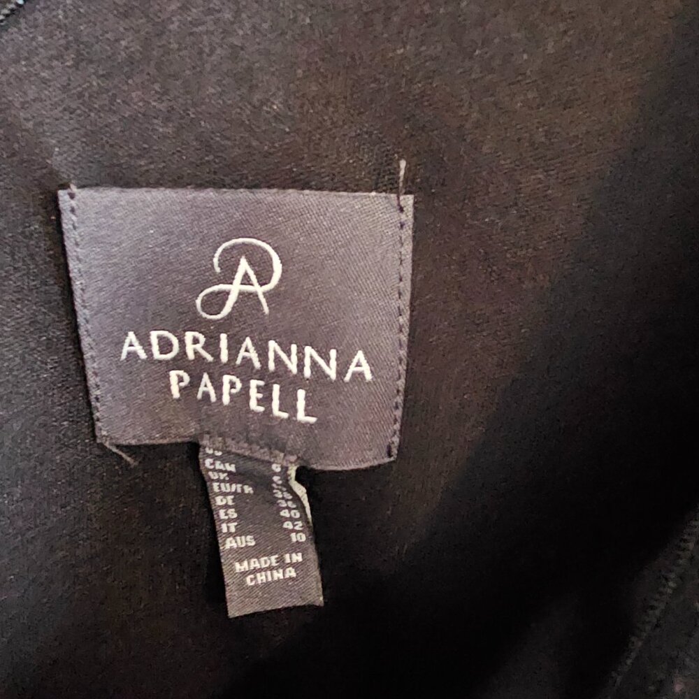 ADRIANNA PAPELL Black One-Shoulder Jumpsuit | 8 - Picture 10 of 15